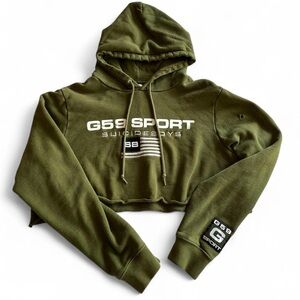 $uicideboy$ G59 Sport army green cropped hoodie